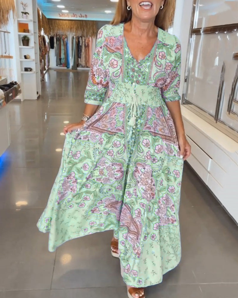 Noreen – Boho Maxi Dress with Effortless Flow