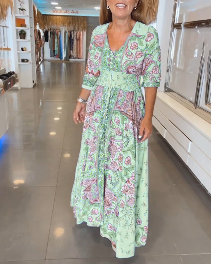 Noreen – Boho Maxi Dress with Effortless Flow