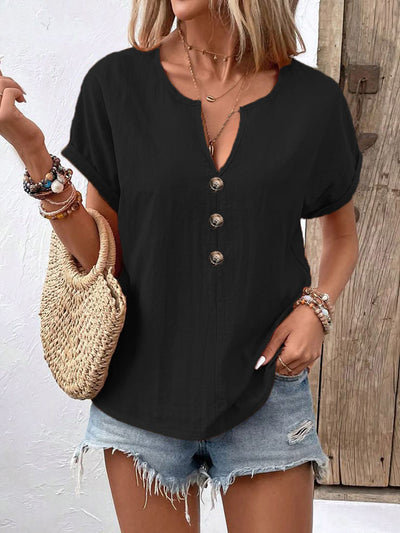 Marleen - V-Neck Blouse