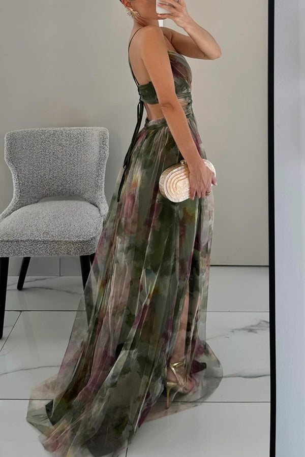 Florea – The Enchanting Floral Maxi Dress