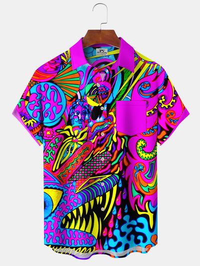 Jake - Texture Print Shirt