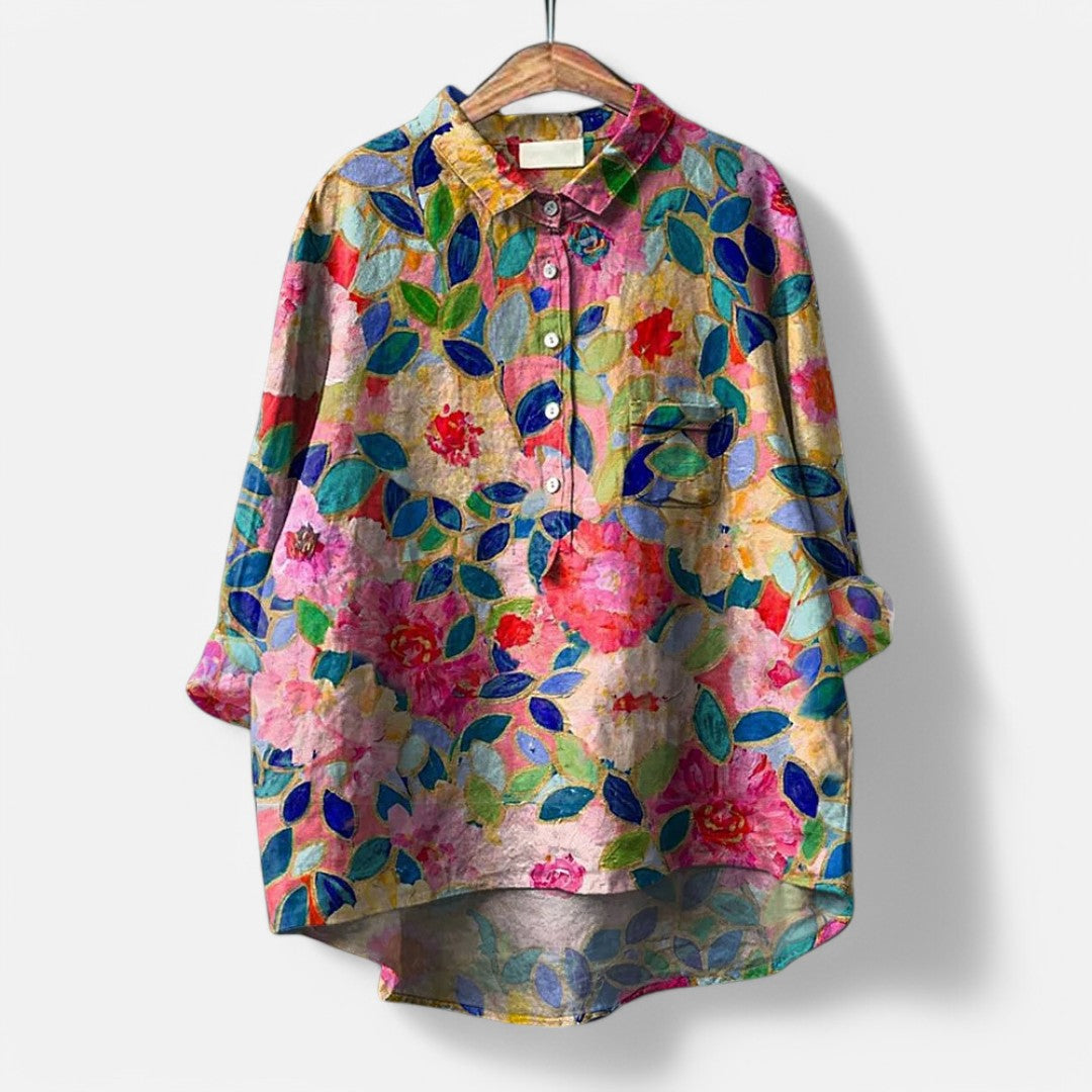 Delina – Art-Inspired Blouse