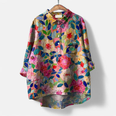 Delina – Art-Inspired Blouse