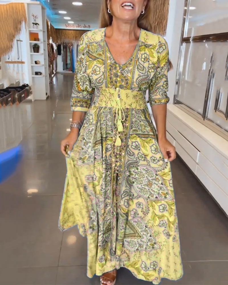 Noreen – Boho Maxi Dress with Effortless Flow