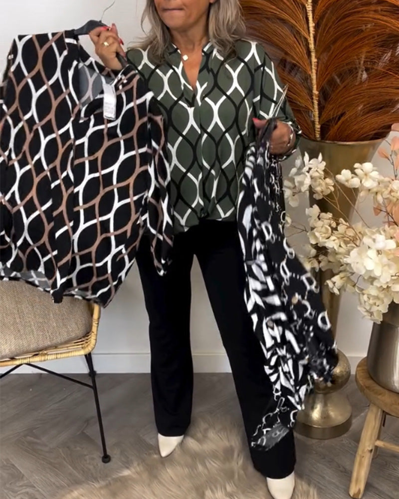 Janny – Long Sleeve Blouse