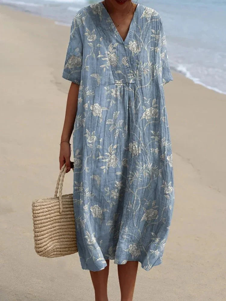 Kelly - Patterned Summer Dress 17