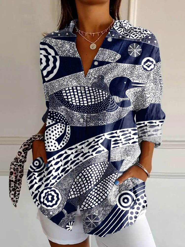 Jasmin - Elegant Floral Blouse 4