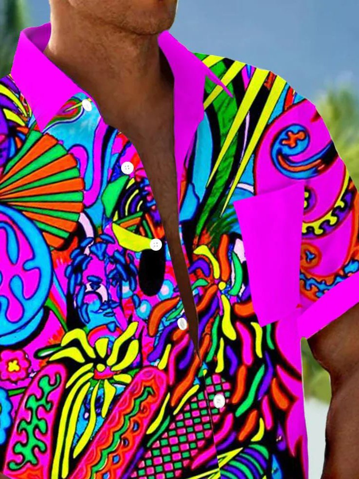 Jake - Texture Print Shirt