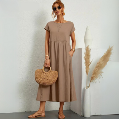 Luna – Casual Midi Dress