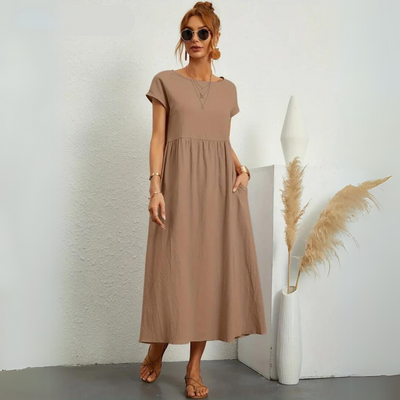 Luna – Casual Midi Dress