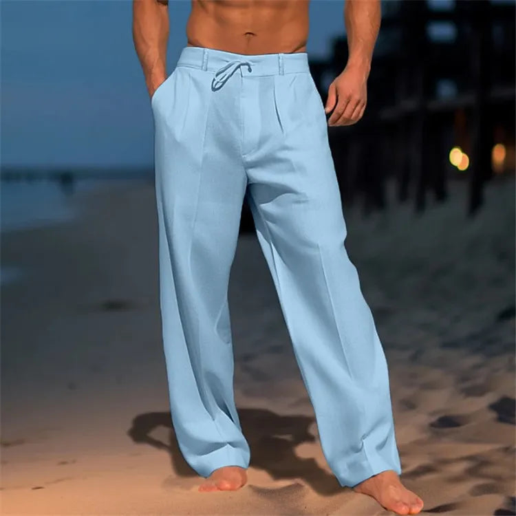 Calen – Lightweight Cotton Beach Pants