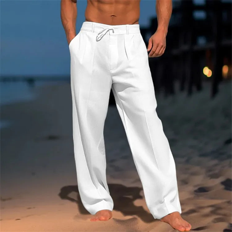 Calen – Lightweight Cotton Beach Pants