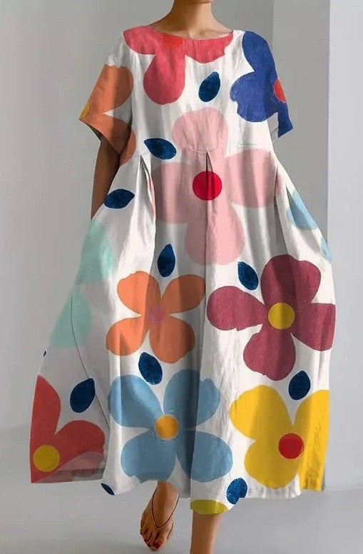 Florélie – Flowing Floral Maxi Dress 13