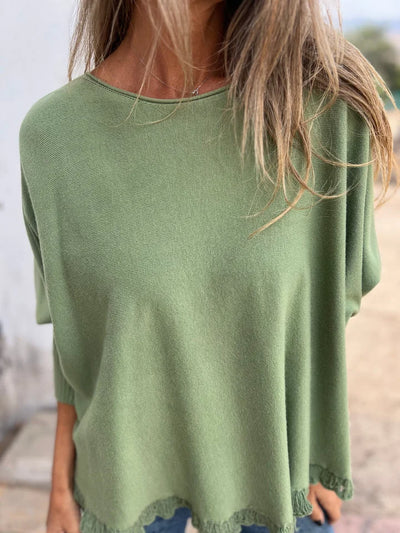 Elina – Relaxed-Fit Knit Sweater