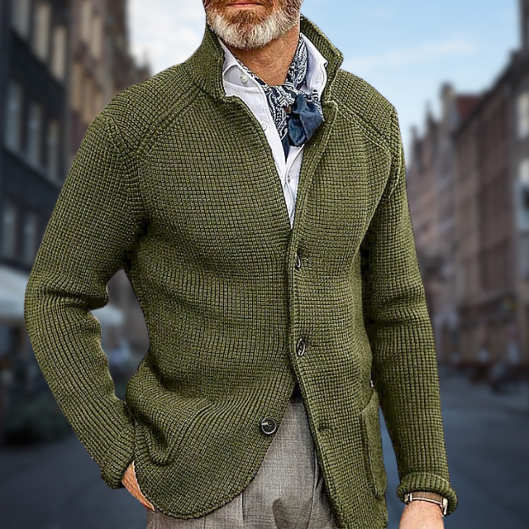 Nick - Soft and Elegant Men's Cardigan