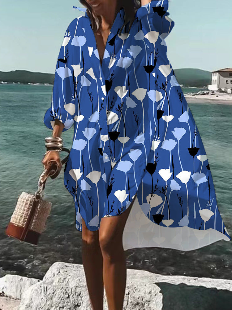 Solara – Print Shirt Dress 5