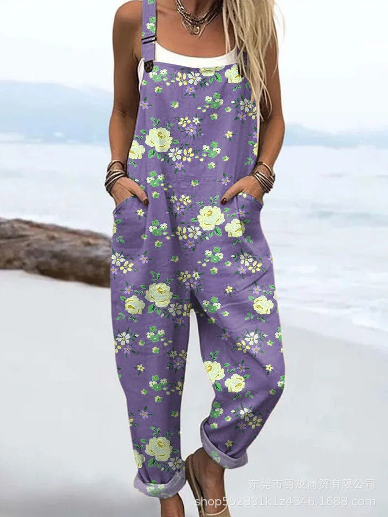 Flora – Vintage Floral Jumpsuit 14