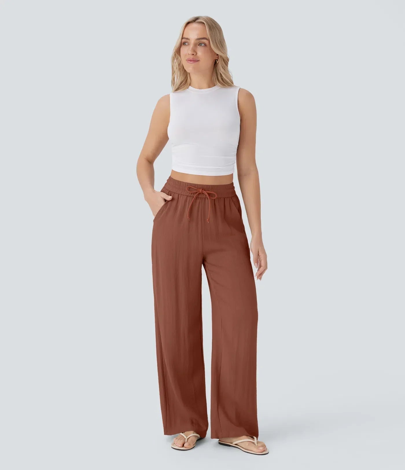 Zafeiria – Elegant Linen Pants
