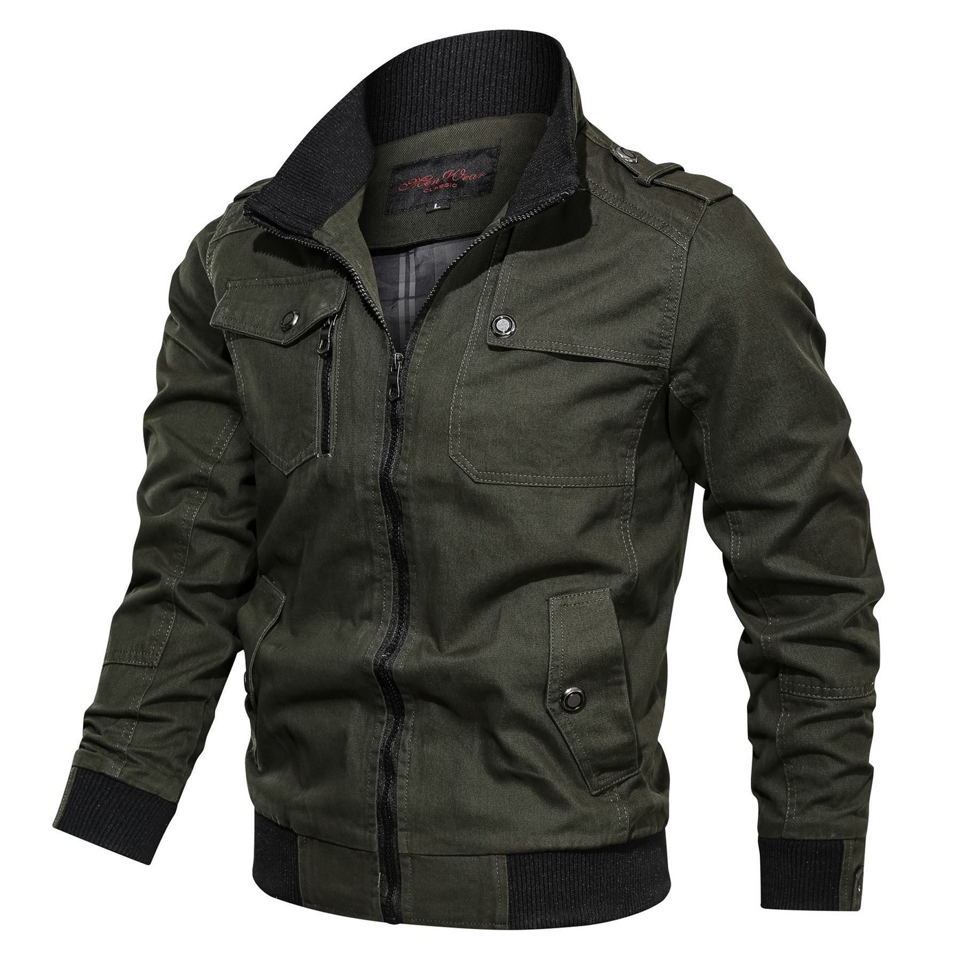 Quinn - Casual Cargo Combat Jacket
