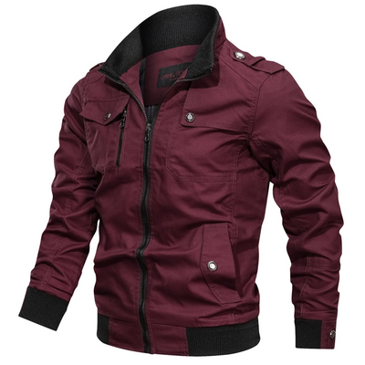Quinn - Casual Cargo Combat Jacket