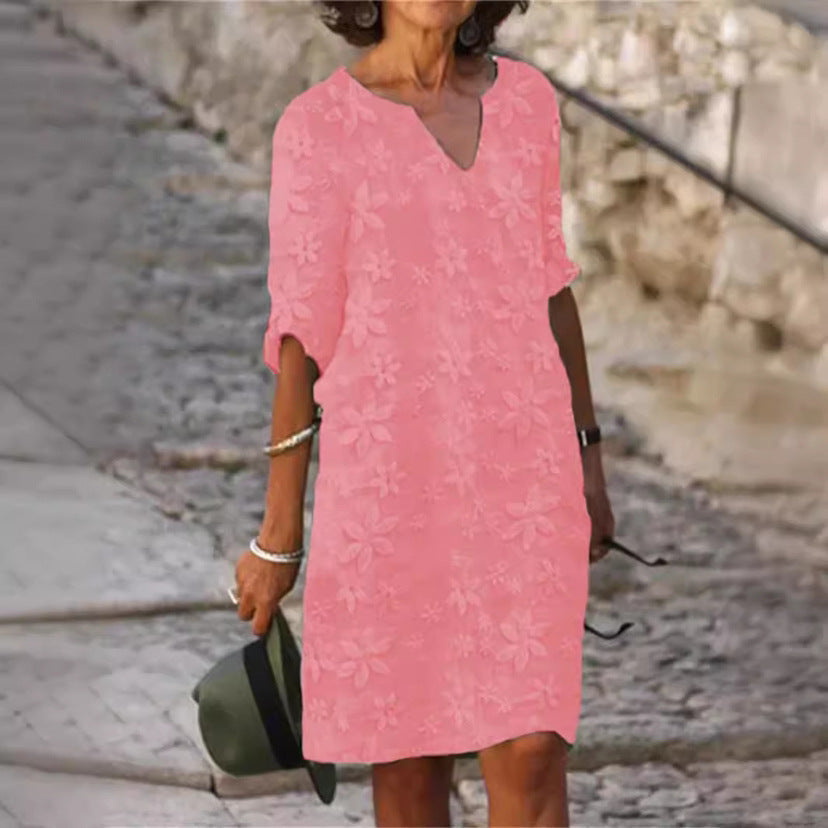 Tammah - V-Neck Dress 3