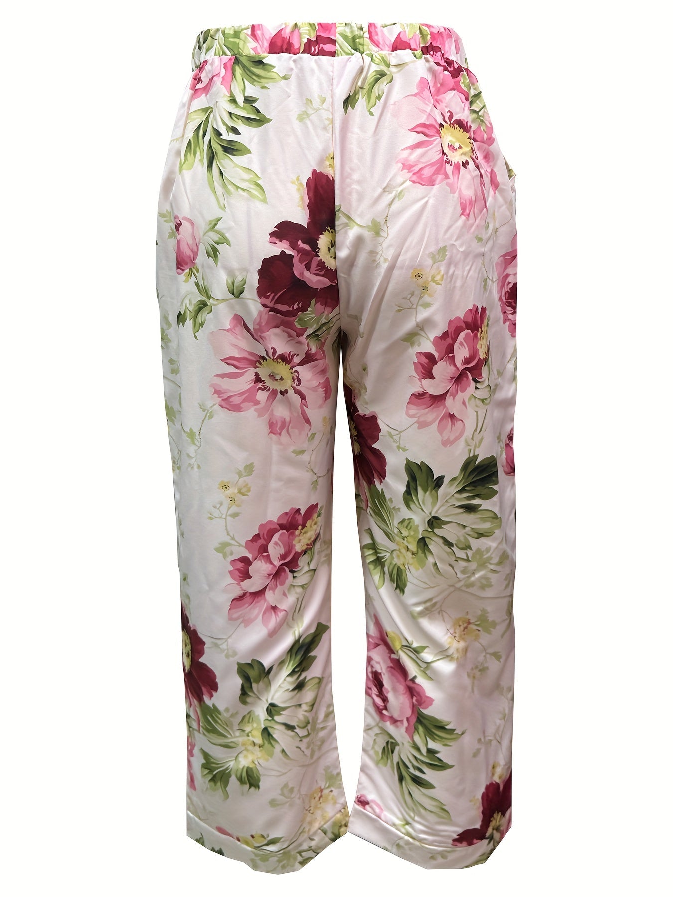 Judie – Light Floral Summer Pants