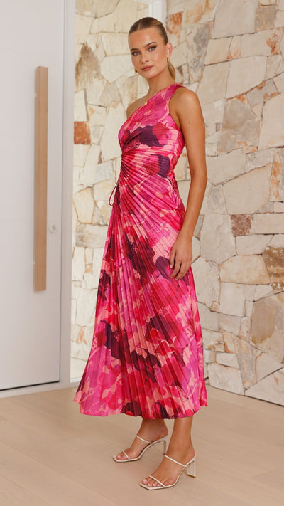 Fiona – Elegant Cut-Out Maxi Dress