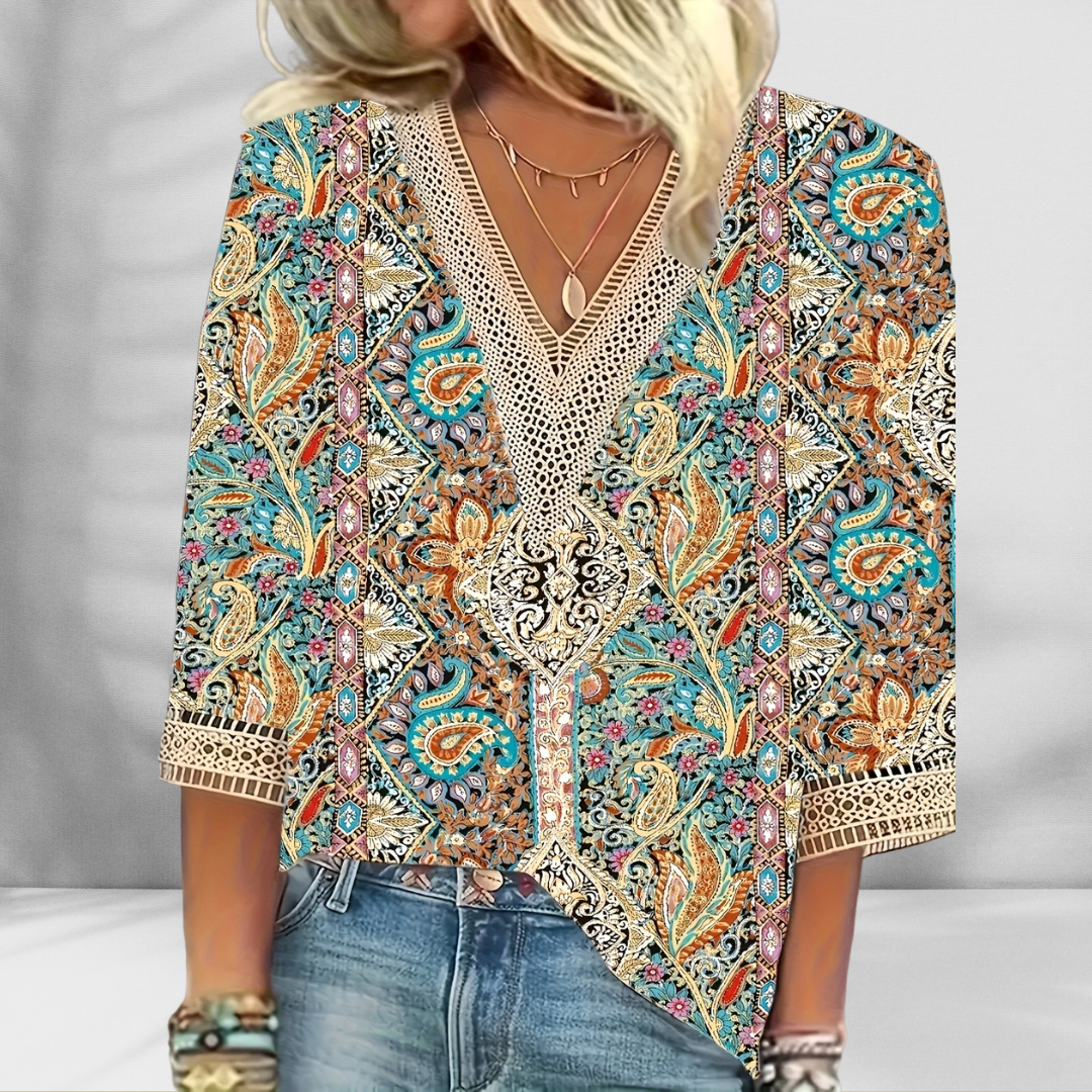 Tania – Boho Elegance Blouse