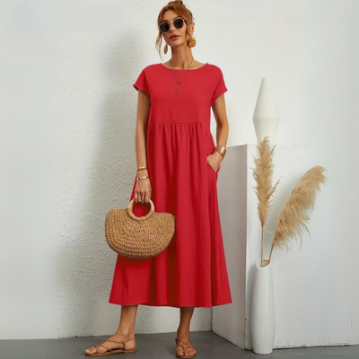 Luna – Casual Midi Dress