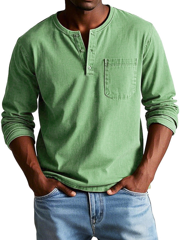 Archer – Classic Henley Shirt