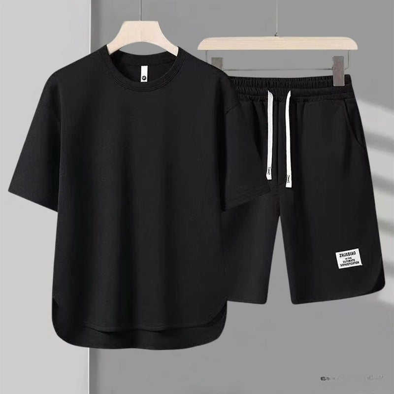 Lio - Casual Short Sleeve Two Piece Set