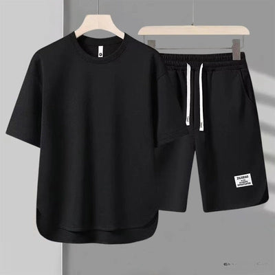 Lio - Casual Short Sleeve Two Piece Set