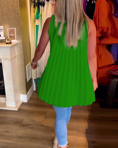 Laluna – Sleeveless Ruffle Top