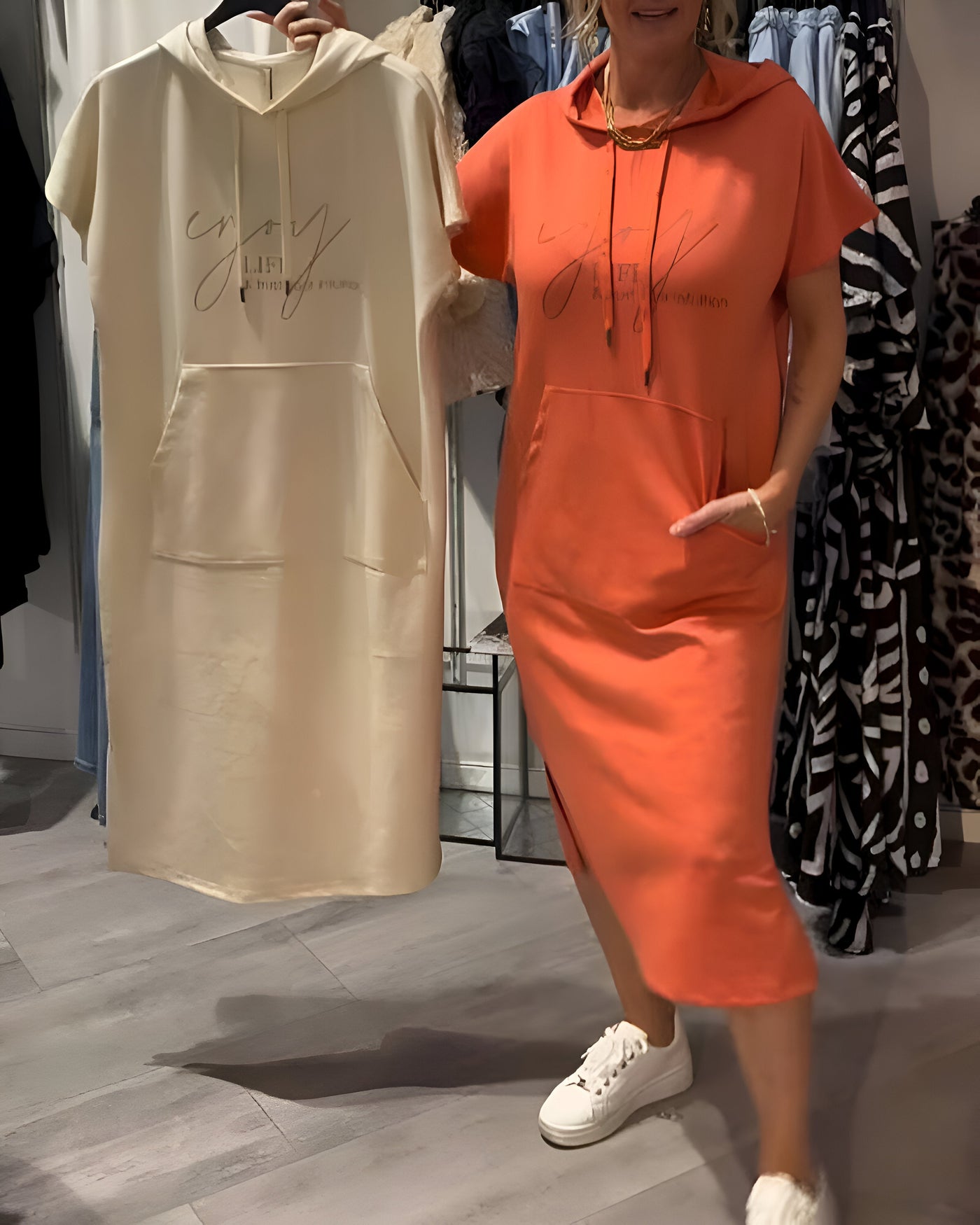 Noa – The Effortless Hoodie Dress