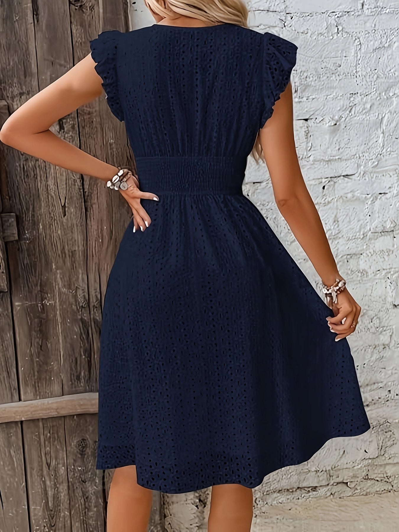 Marielle – Romantic Ruffle Wrap Dress