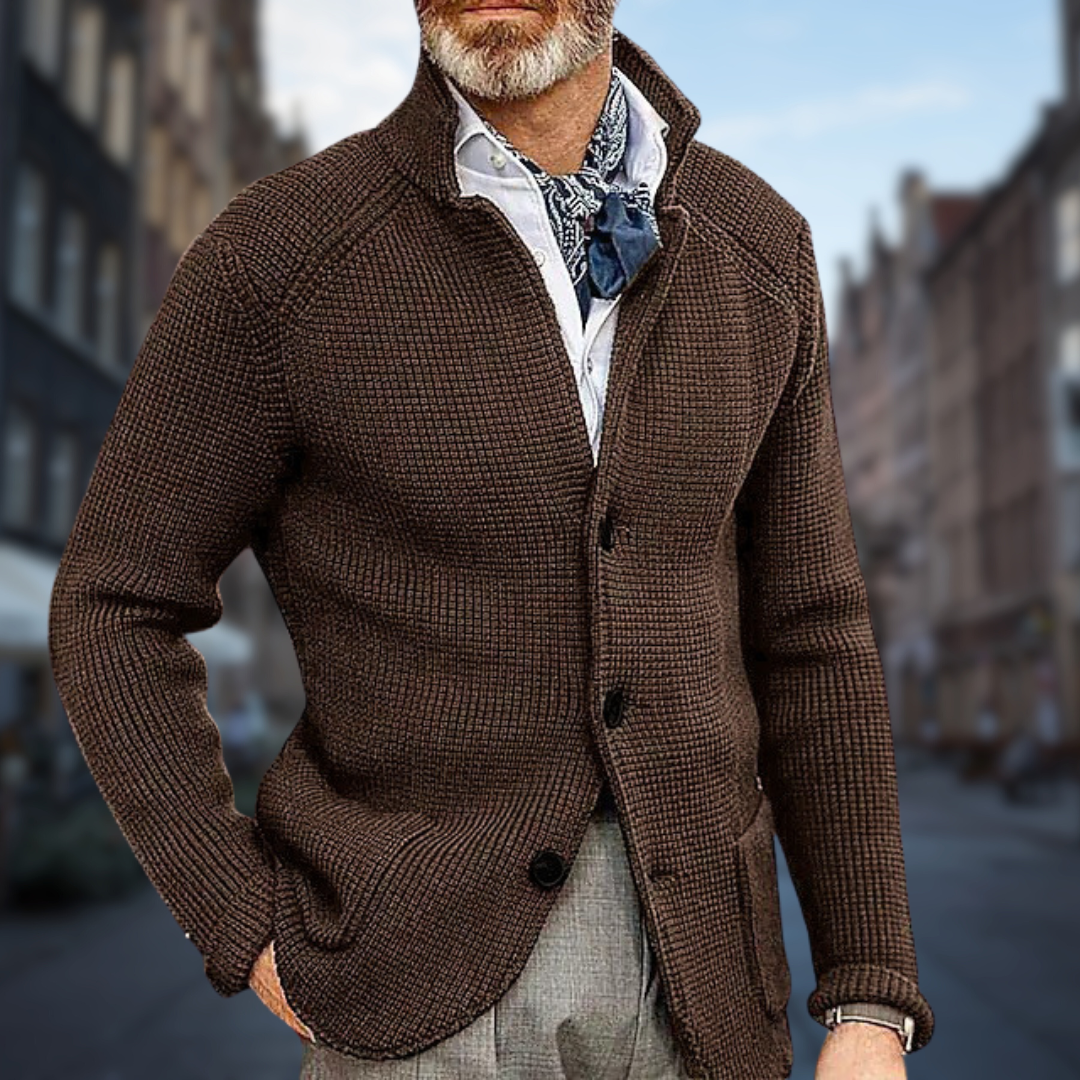 Nick - Soft and Elegant Men's Cardigan