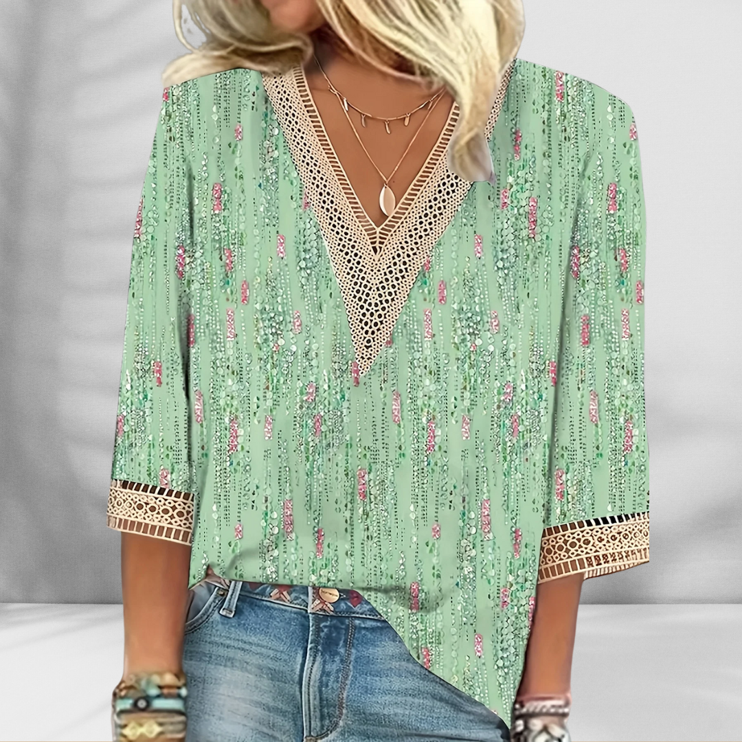 Tania – Boho Elegance Blouse