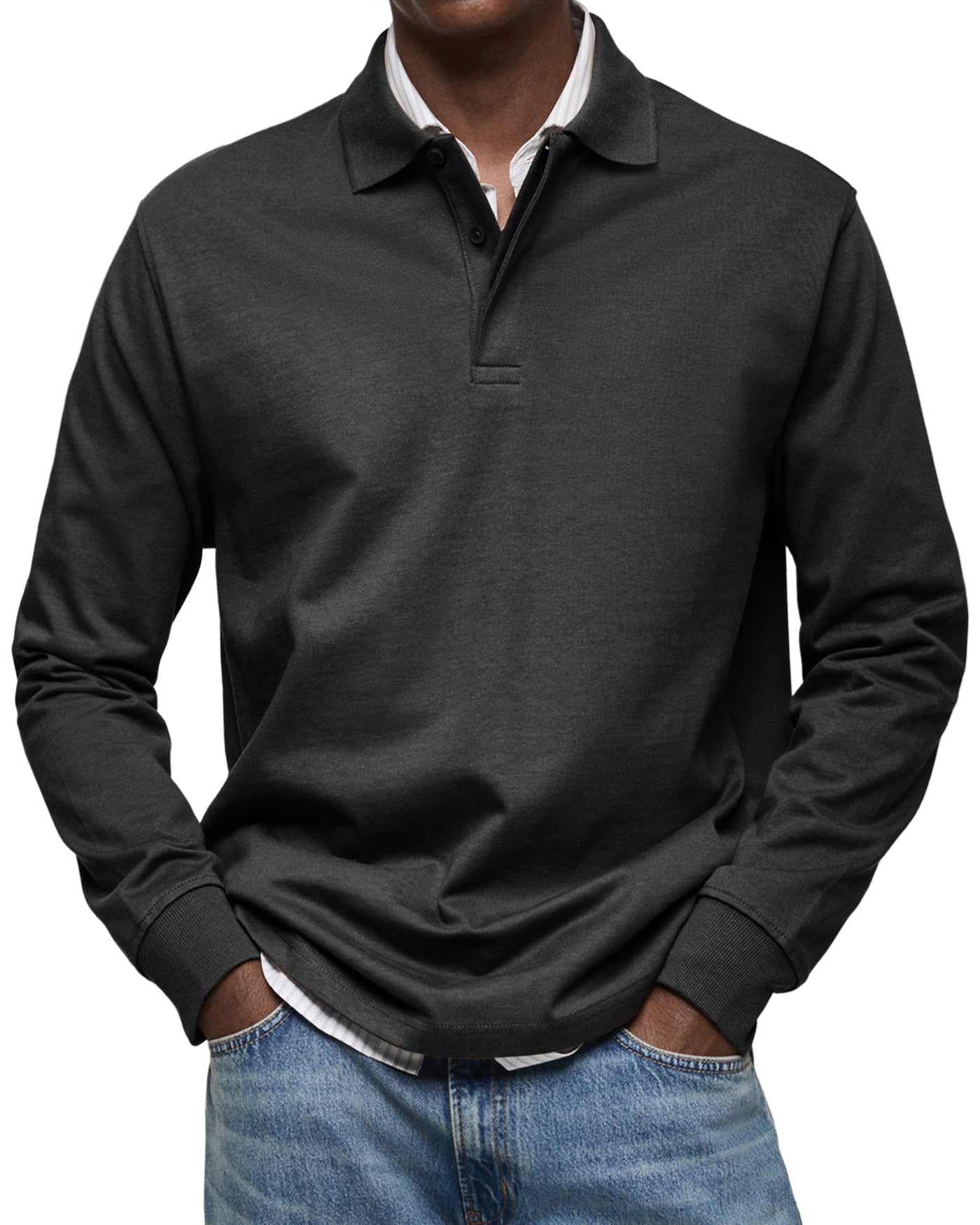 Craig – Long Sleeve Polo Shirt