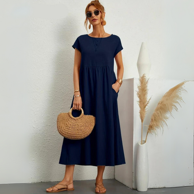 Luna – Casual Midi Dress
