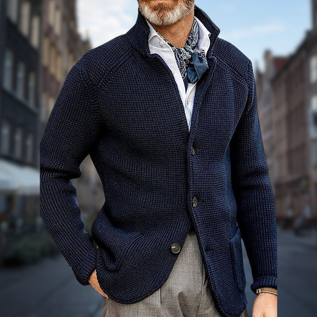 Nick - Soft and Elegant Men's Cardigan