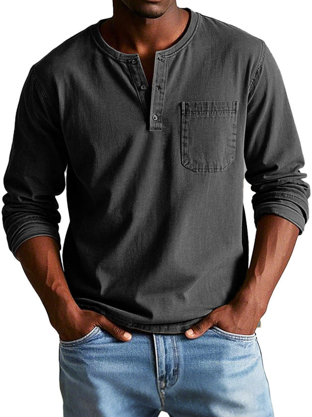 Archer – Classic Henley Shirt