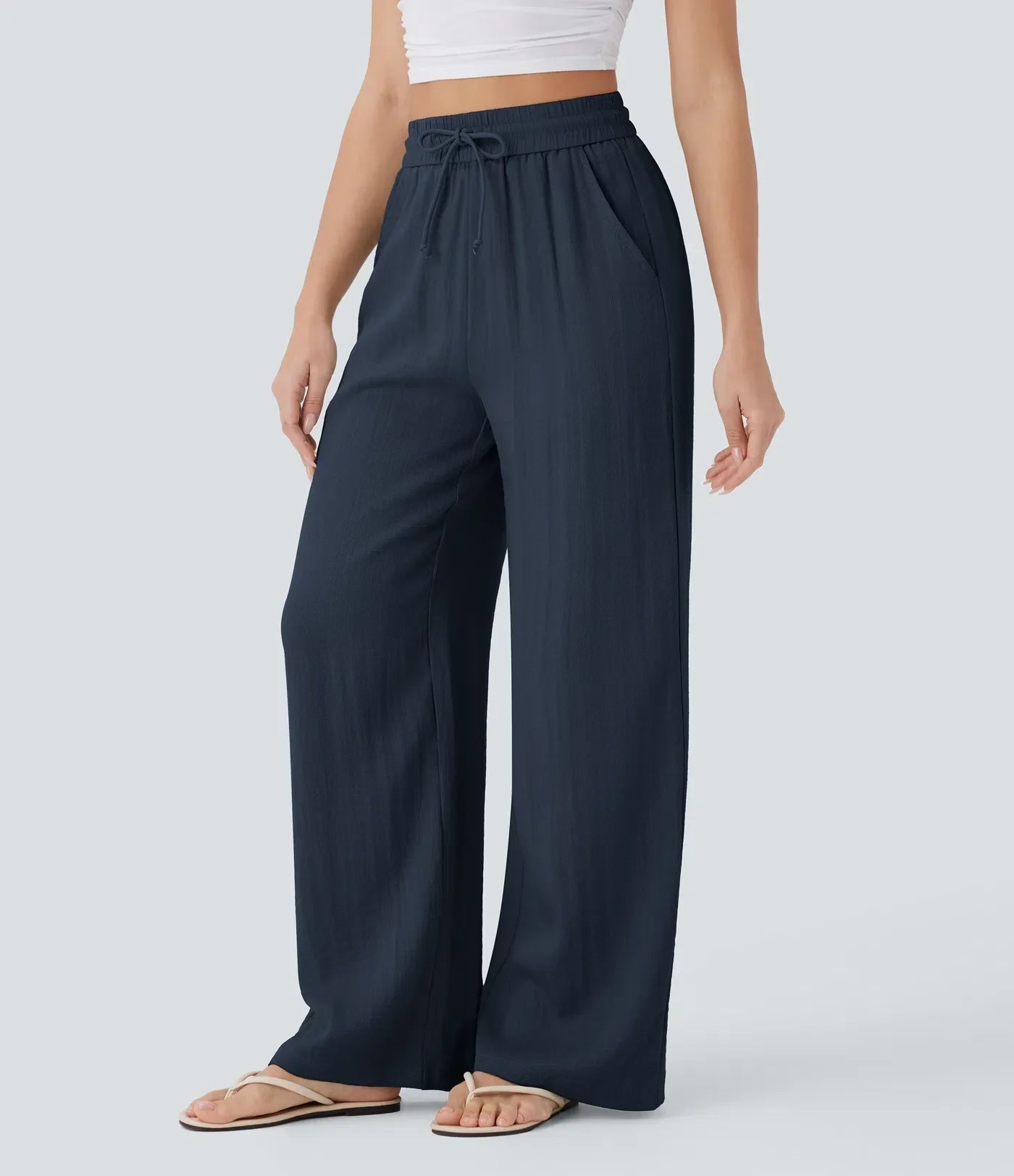Zafeiria – Elegant Linen Pants