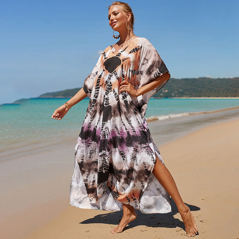 Solaya – Lightweight Kaftan Cover-Up Dress
