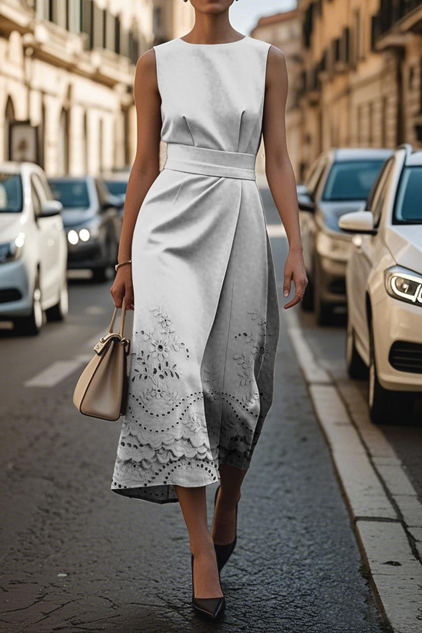 Pauli - Printed Sleeveless Dress 12