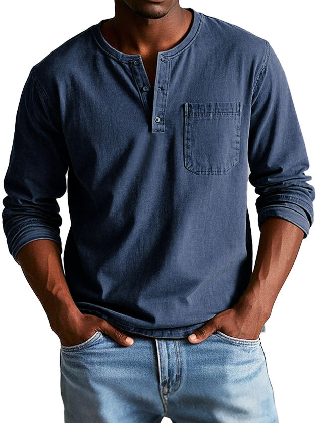 Archer – Classic Henley Shirt
