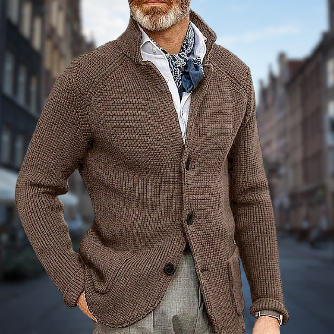 Nick - Soft and Elegant Men's Cardigan