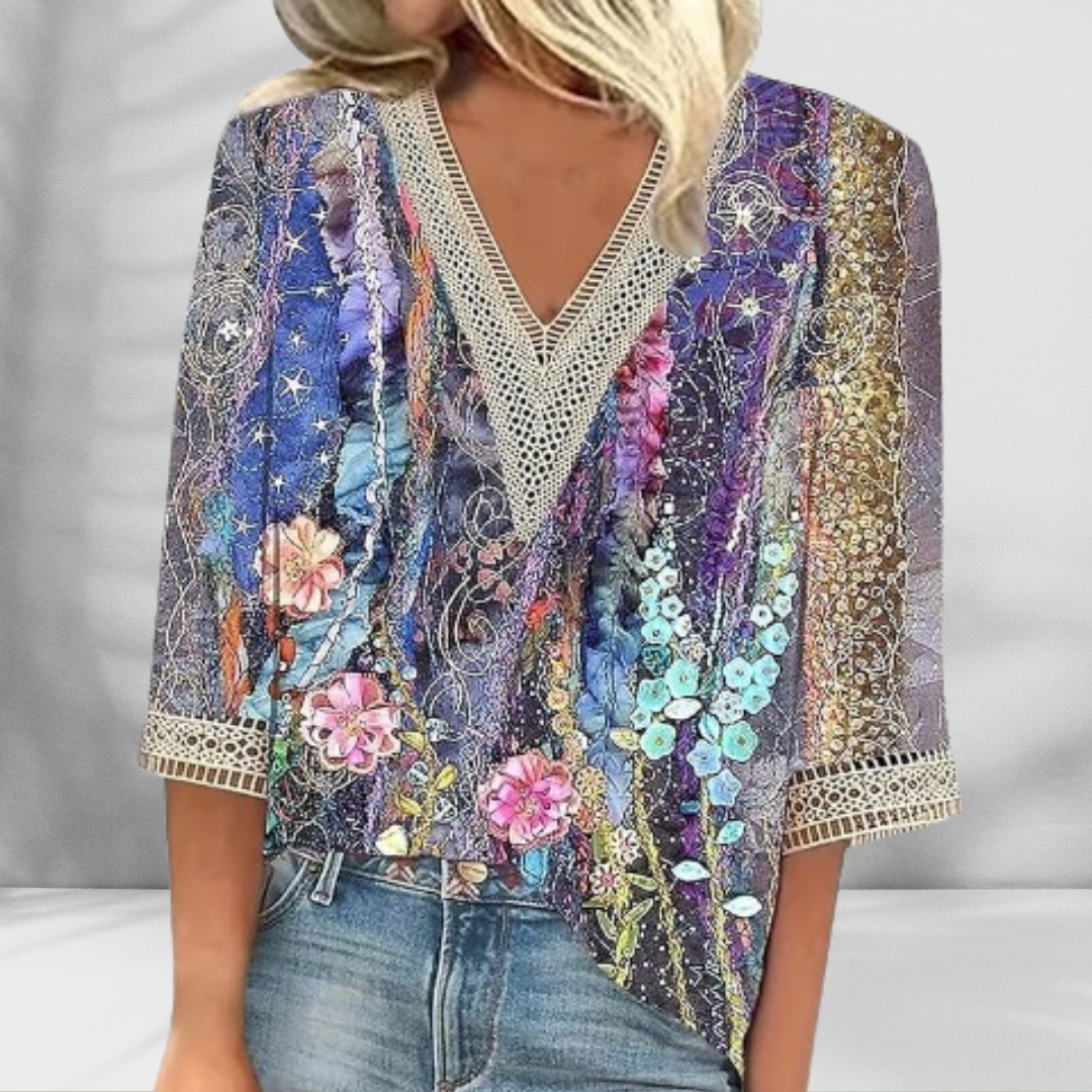 Tania – Boho Elegance Blouse