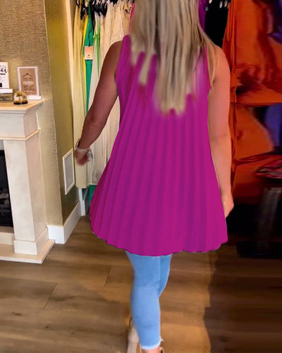 Laluna – Sleeveless Ruffle Top