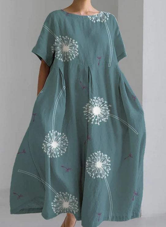 Florélie – Flowing Floral Maxi Dress 1