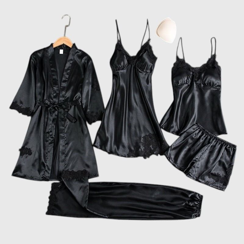 Amber - Women's 5-Piece Nightwear Set